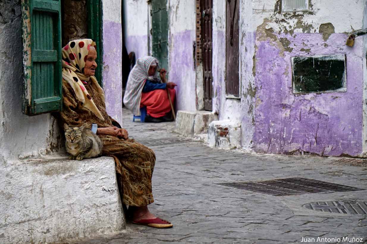 Calle de Tetuan Marruecos