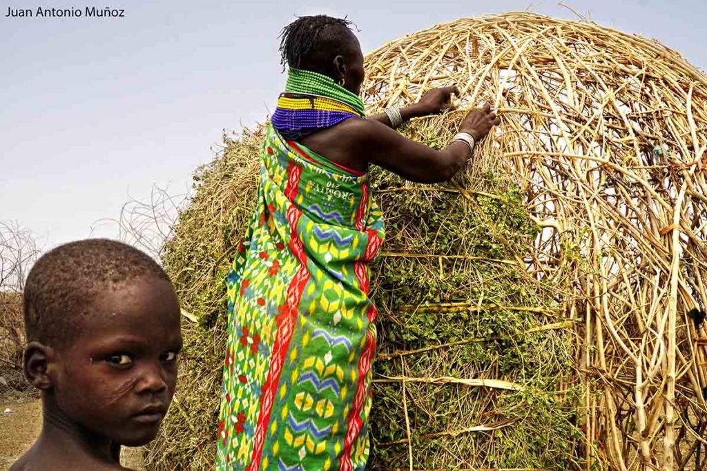 Vivienda turkana Kenia