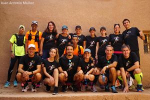 Corredores de la Kasbah del Draa Race Marruecos