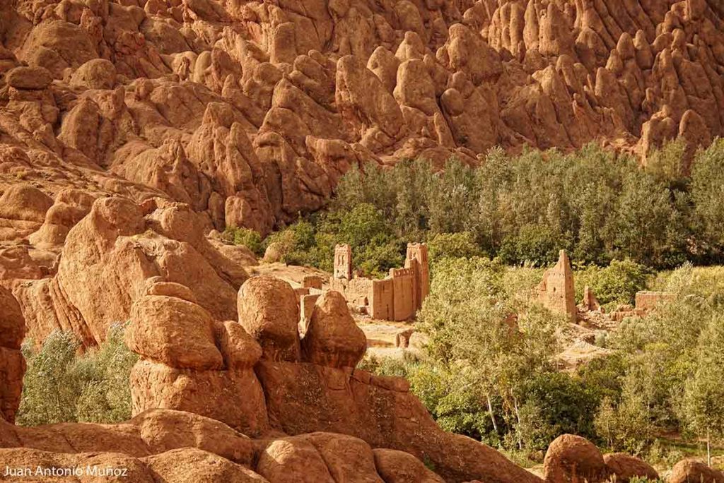 Kasba en el Dades Marruecos