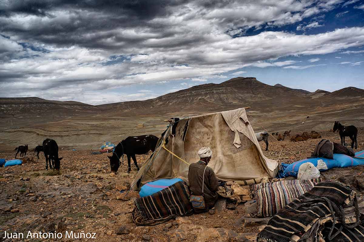 Campamento bereber Marruecos