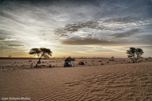 Camp en Azzefal Mauritania