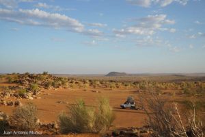 Campamento en la inmensidad. Mauritania