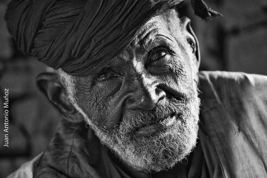 Maura anciano. Mauritania
