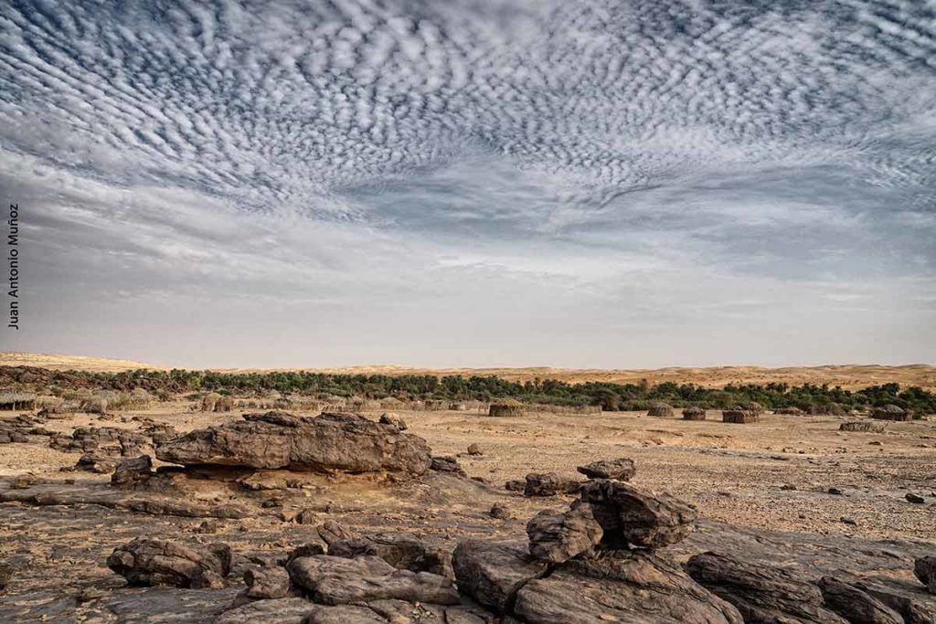 Pueblo abandonado. Mauritania