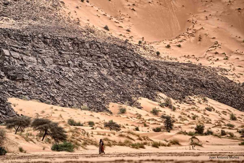 La mujer y el desierto. Mauritania