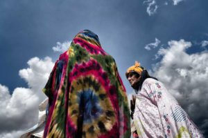 Mujeres bereberes en mercado. Marruecos