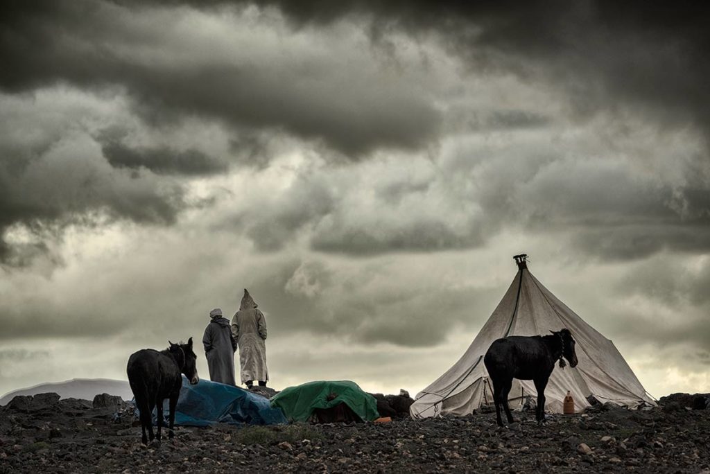 Esperando la lluvia. Marruecos