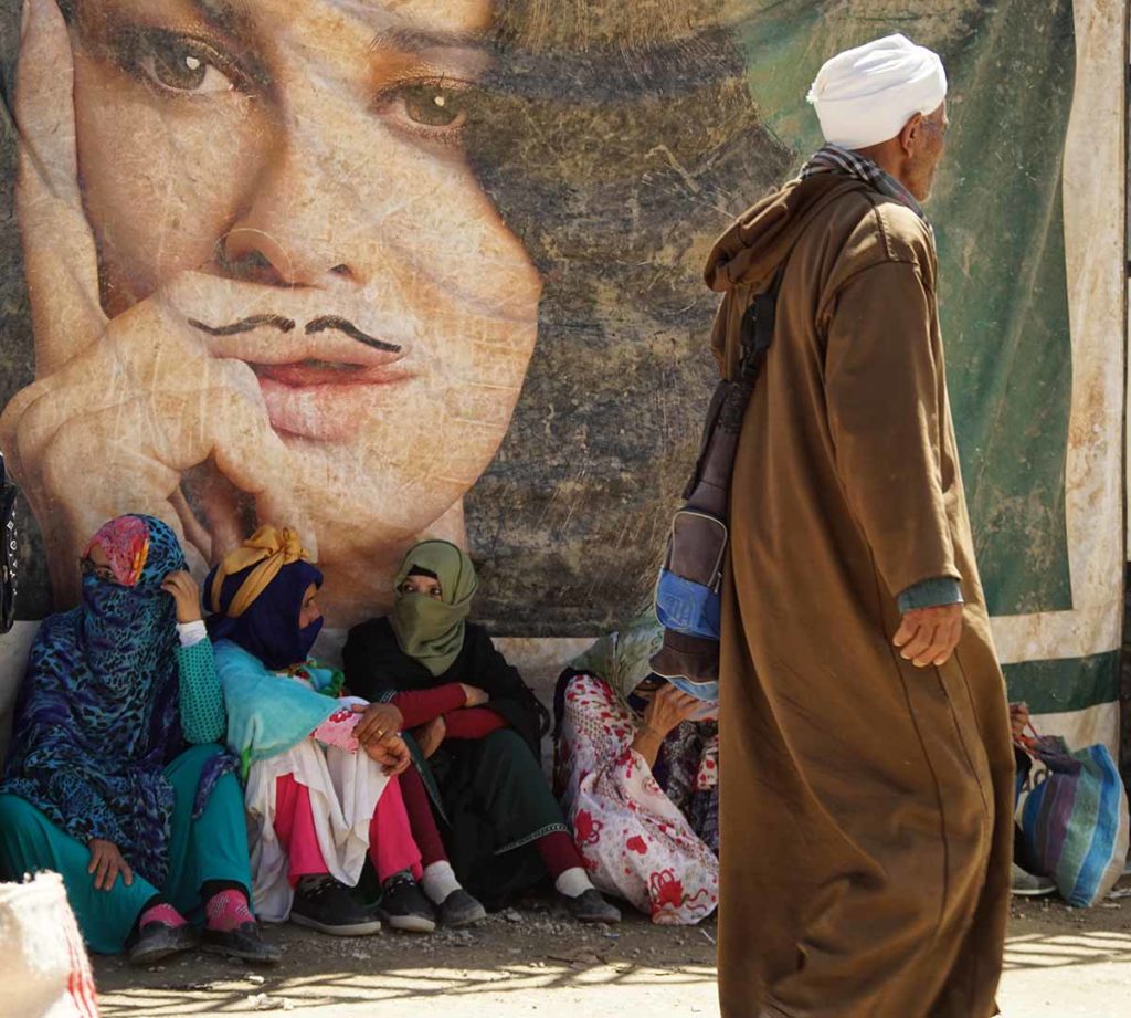 Contrastes en mercado. Marruecos