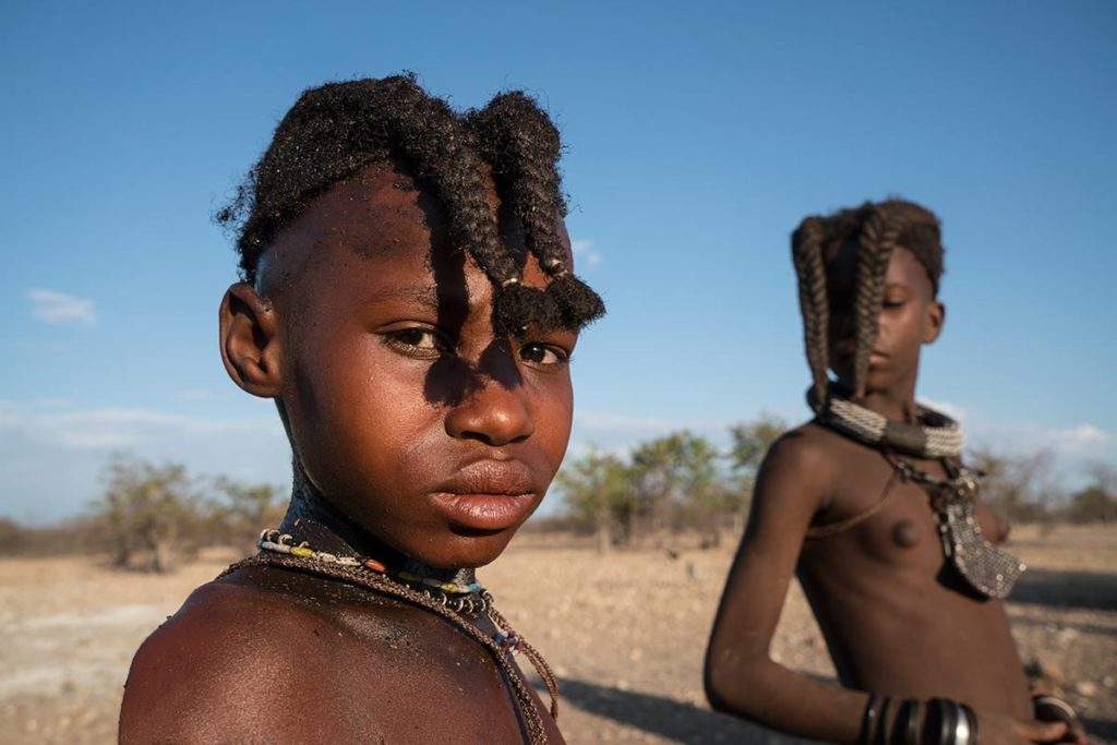 Peinados Himba. Namibia