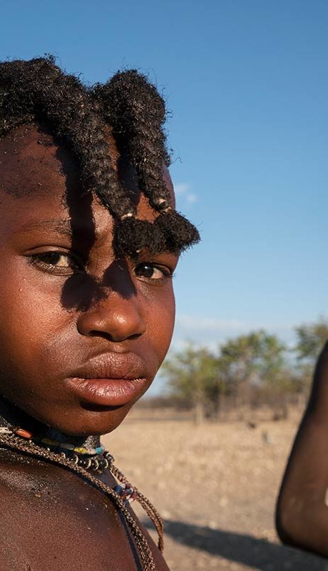 Peinados Himba. Namibia