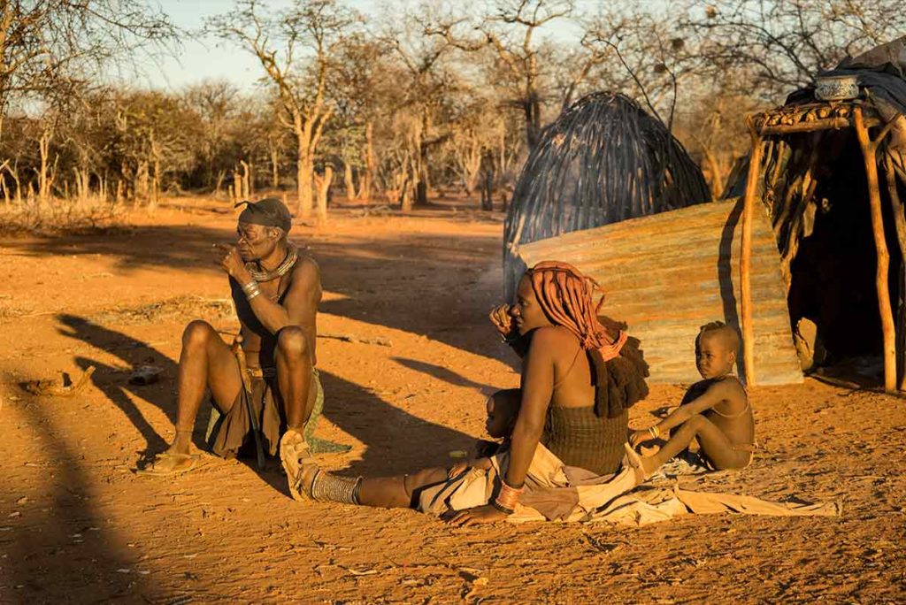 Familia Himba. Namibia