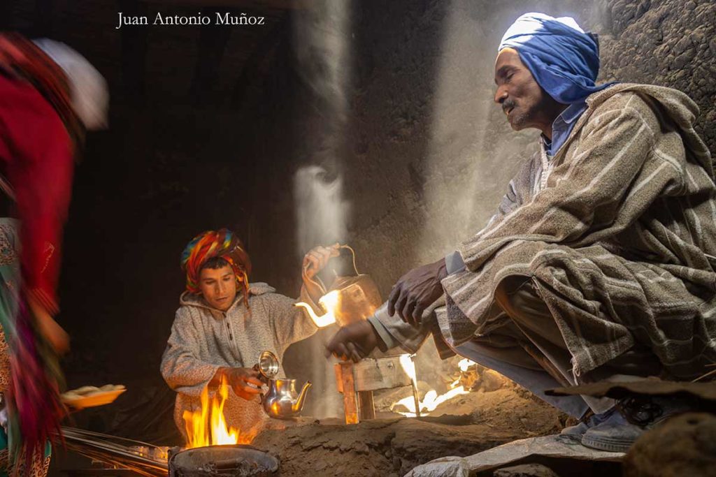 Té en casa de Samira. Marruecos