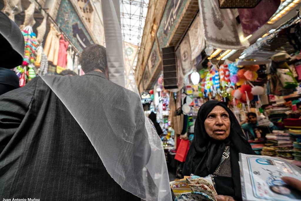 Interior Bazar Tajrish. Teheran