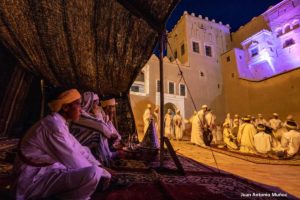Cantantes en Taourirt. Marruecos