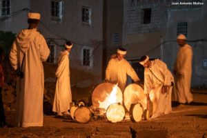 Calentando tambores. Marruecos