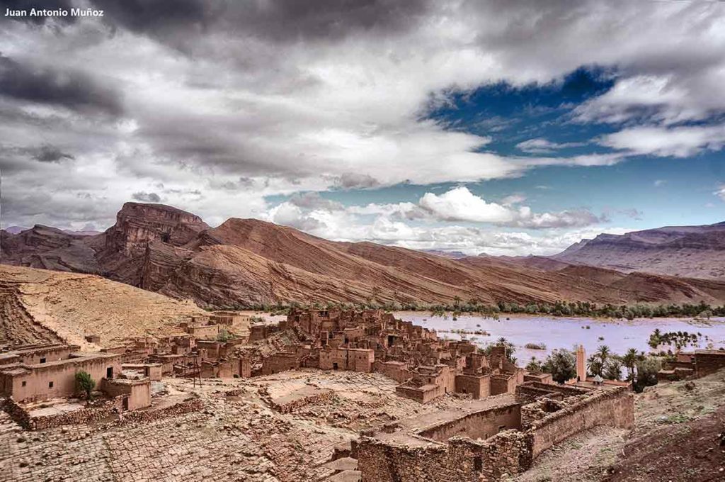 Pueblo del Draa. Marruecos