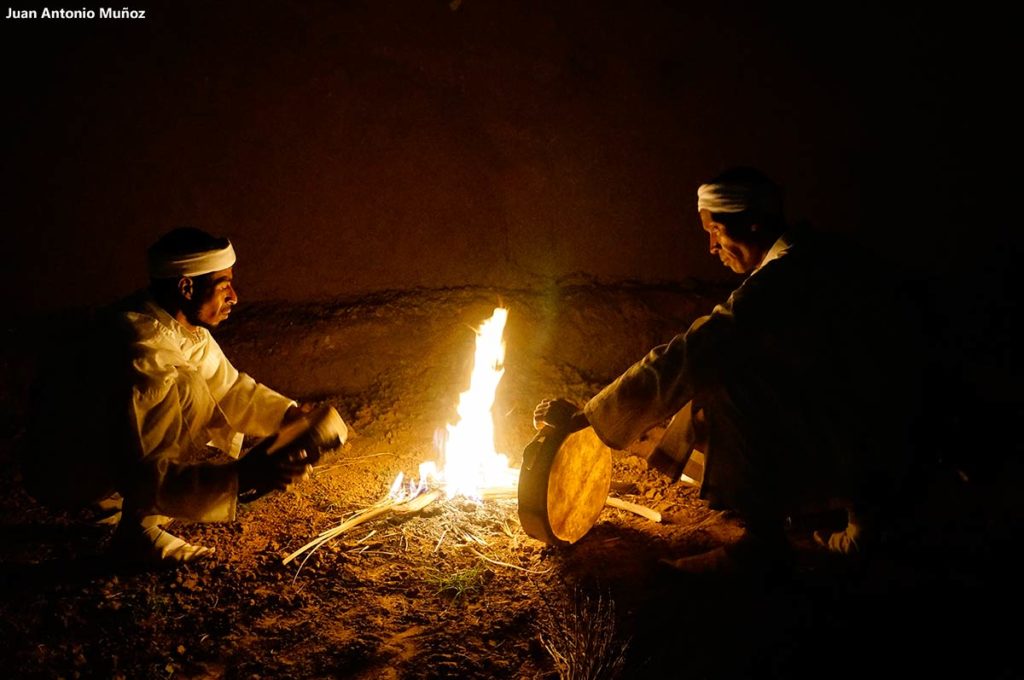 Calentando el tambor. Marruecos