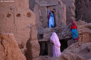 Chicas en Hara. Marruecos