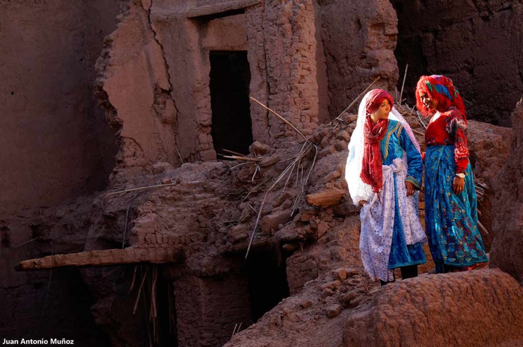 Chicas en Hara. Marruecos