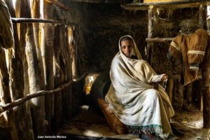 Mujer del molino. Etiopía