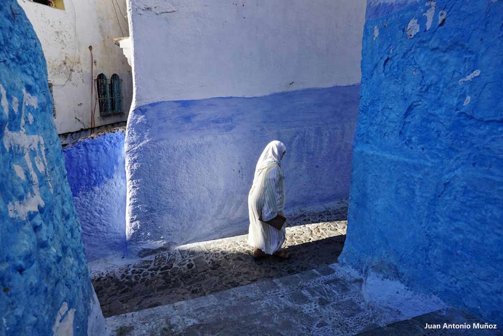 Mujer Chaouen. Marruecos