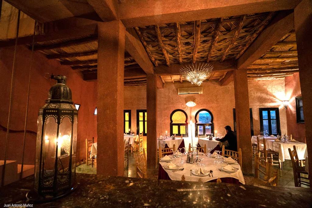 Dar Kamar restaurante. Ouarzazate