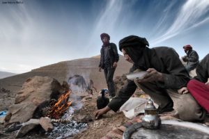 Té en jaima. Marruecos