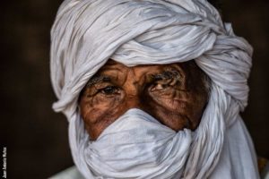 Retrato de Khatar. Marruecos